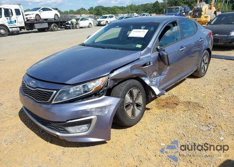 2011 Kia Optima Hybrid Ex from USA, damaged, VIN KNAGM4AD4BS007999